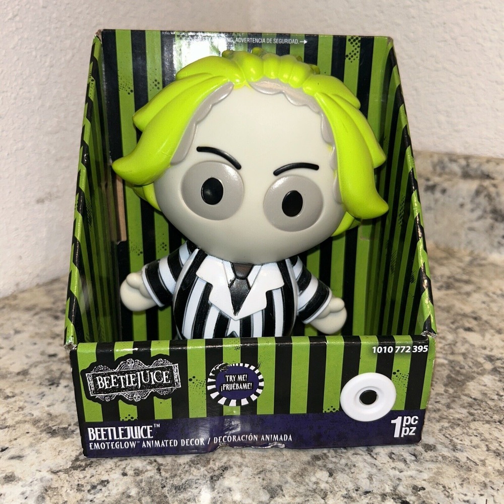 Beetlejuice Built-in LEDs illuminate EmoteGlow Animated Speaks & Face lights C4
